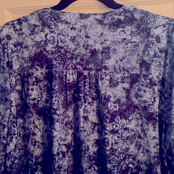 Boho Blouse Petite NWT - Picture 5 of 8